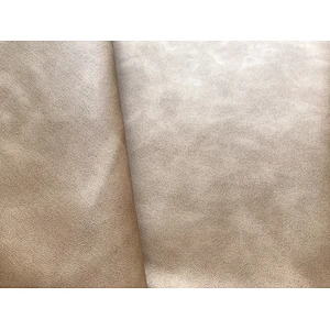 Garment wash double color artificial leather