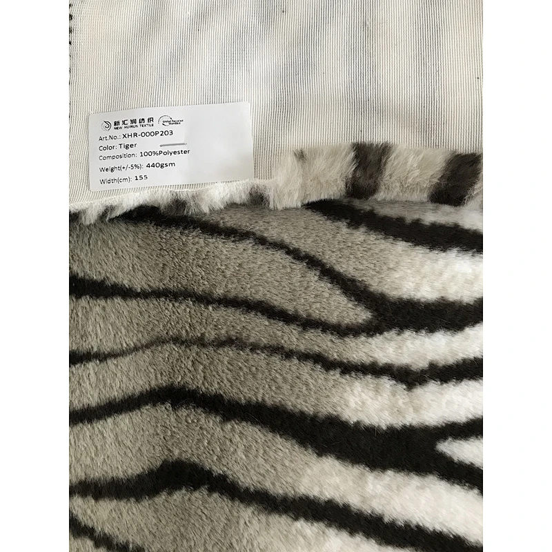 Printing rabbit fur