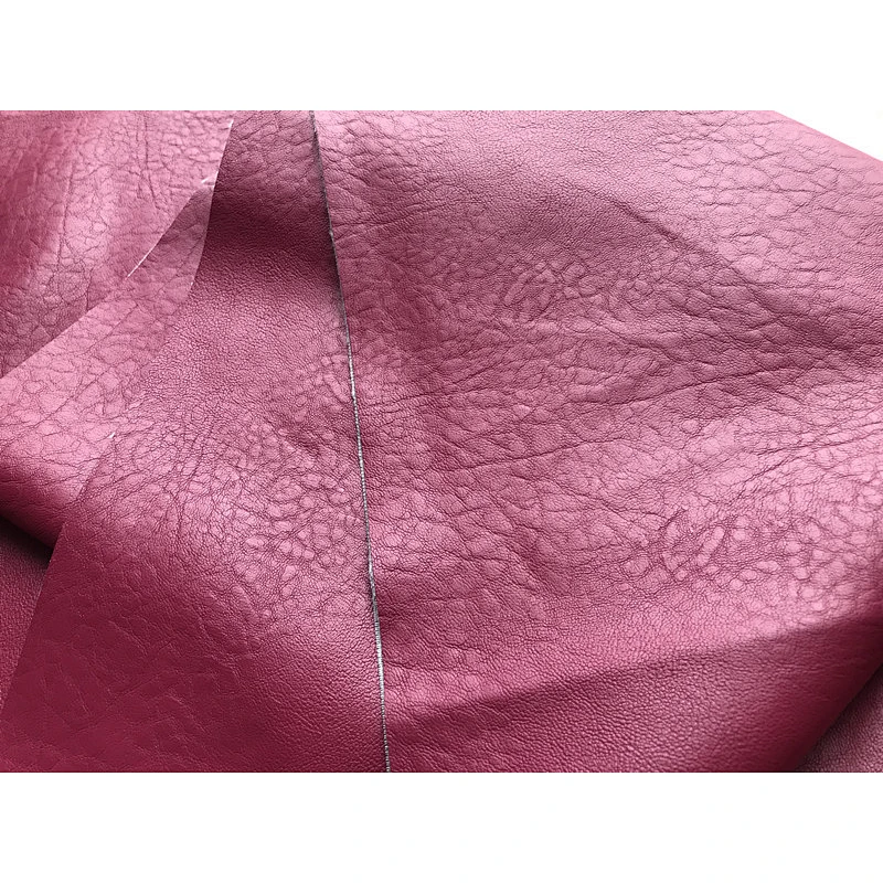 Embossed Synthetic Vegan Pvc Pu Leather For Garments