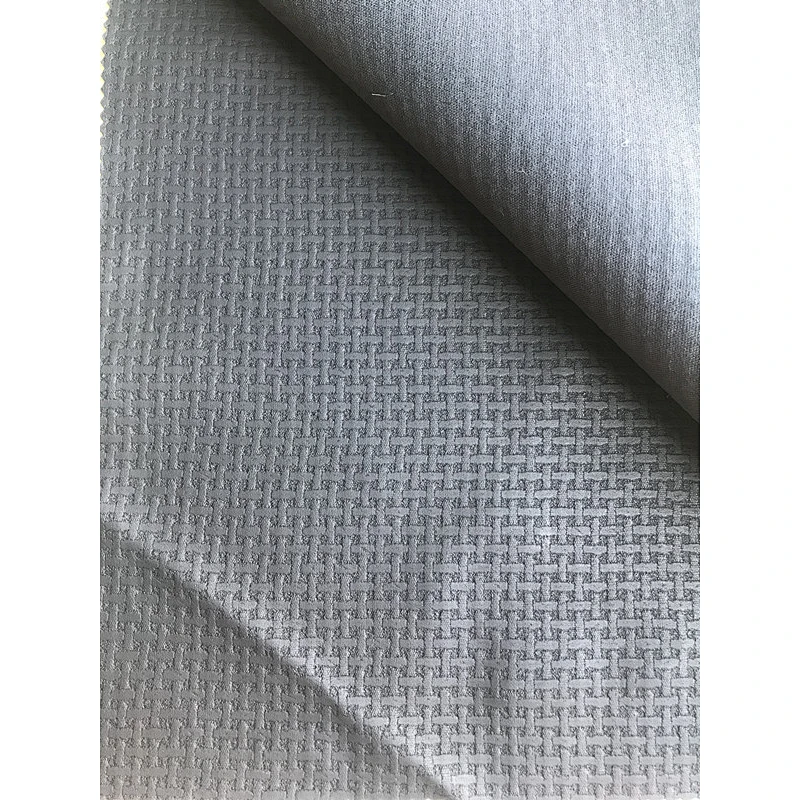 fake bamboo texture cross pattern synthetic leather