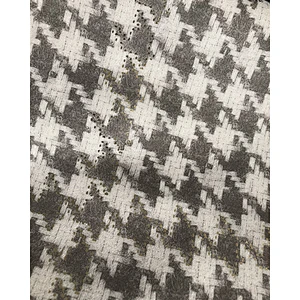 Scuba suede printing & stamping for woman coat