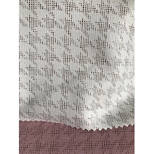 Knitting scuba suede for coat