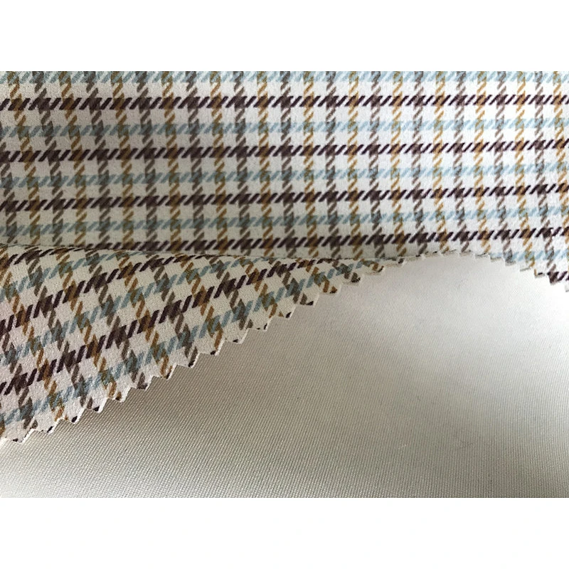 Scuba suede printing Lattice printing