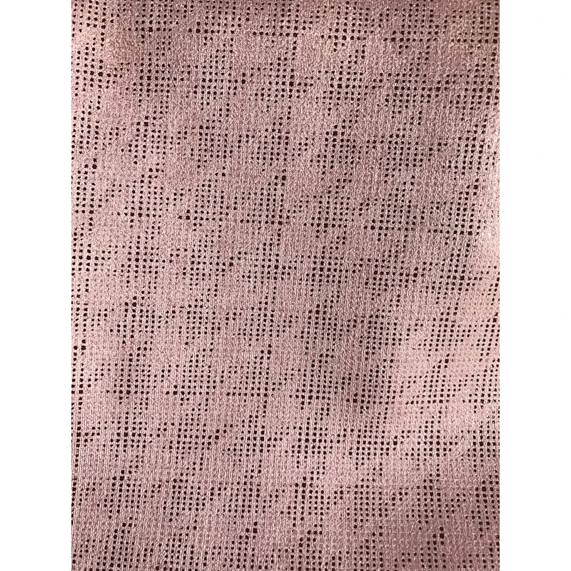 Knitting scuba suede for coat