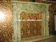 marble fireplace mantel