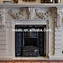 marble fireplace mantel