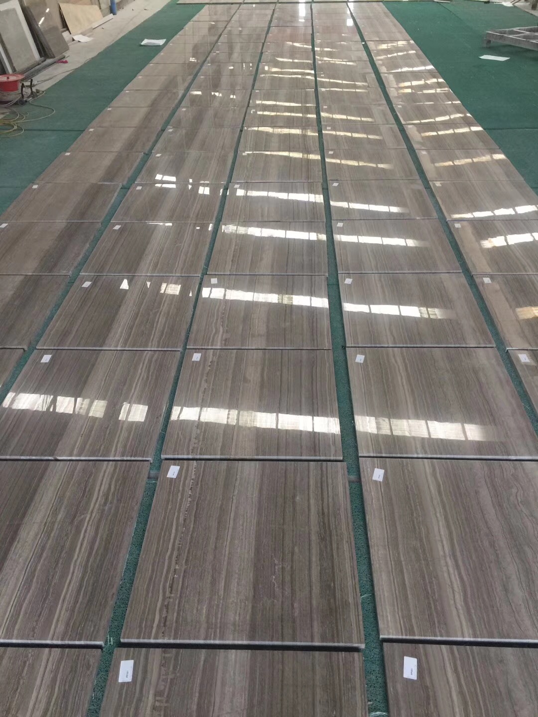 Chinese Eramosa Brown Marble stone wall tiles used for front Wall