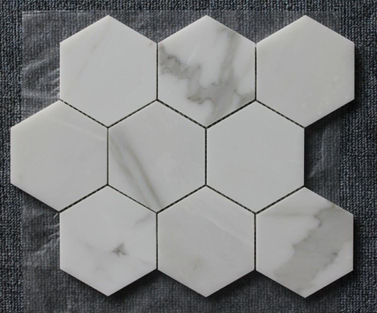 oriental white mosaic
