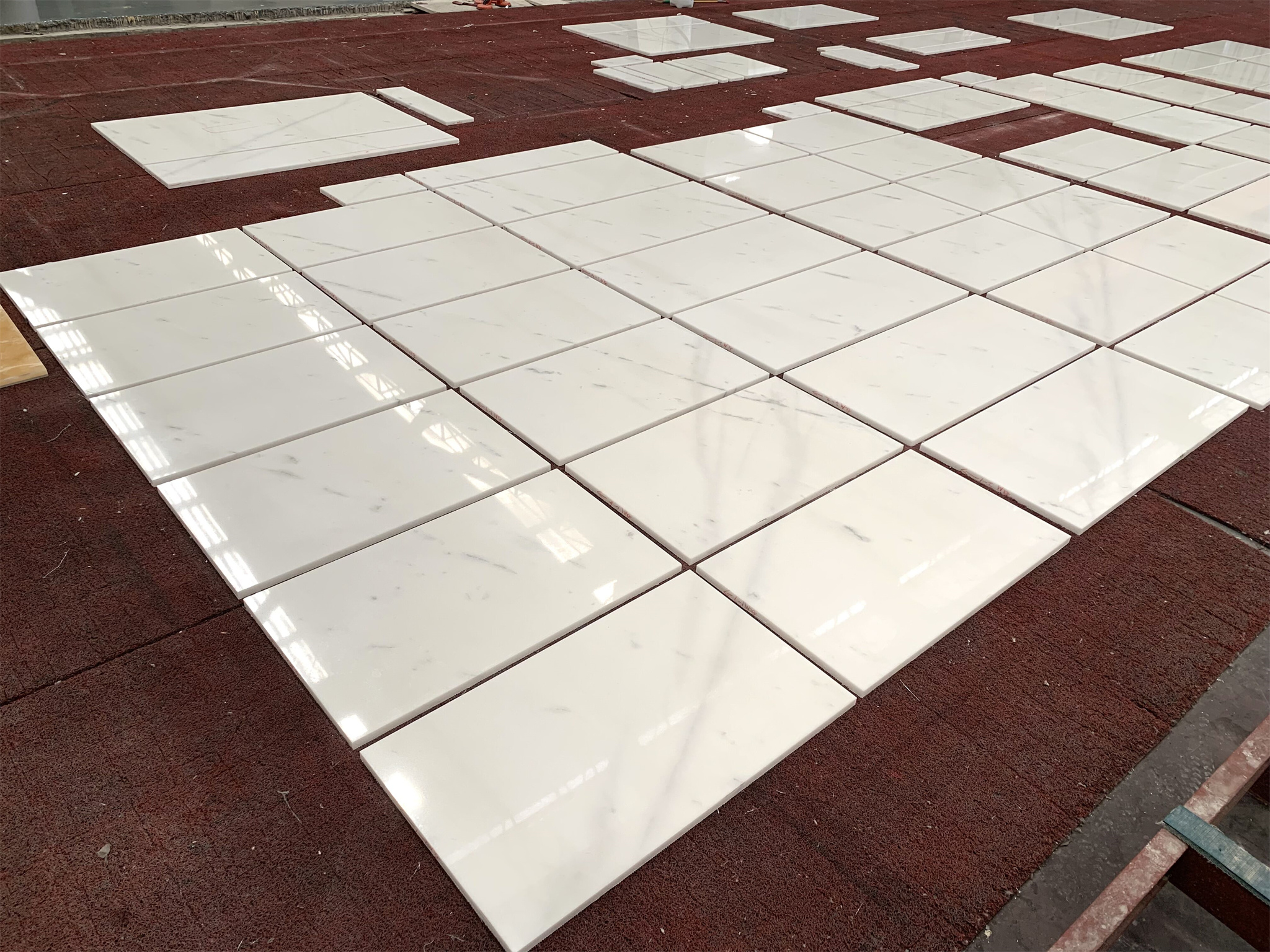Atlantic White Marble Tiles