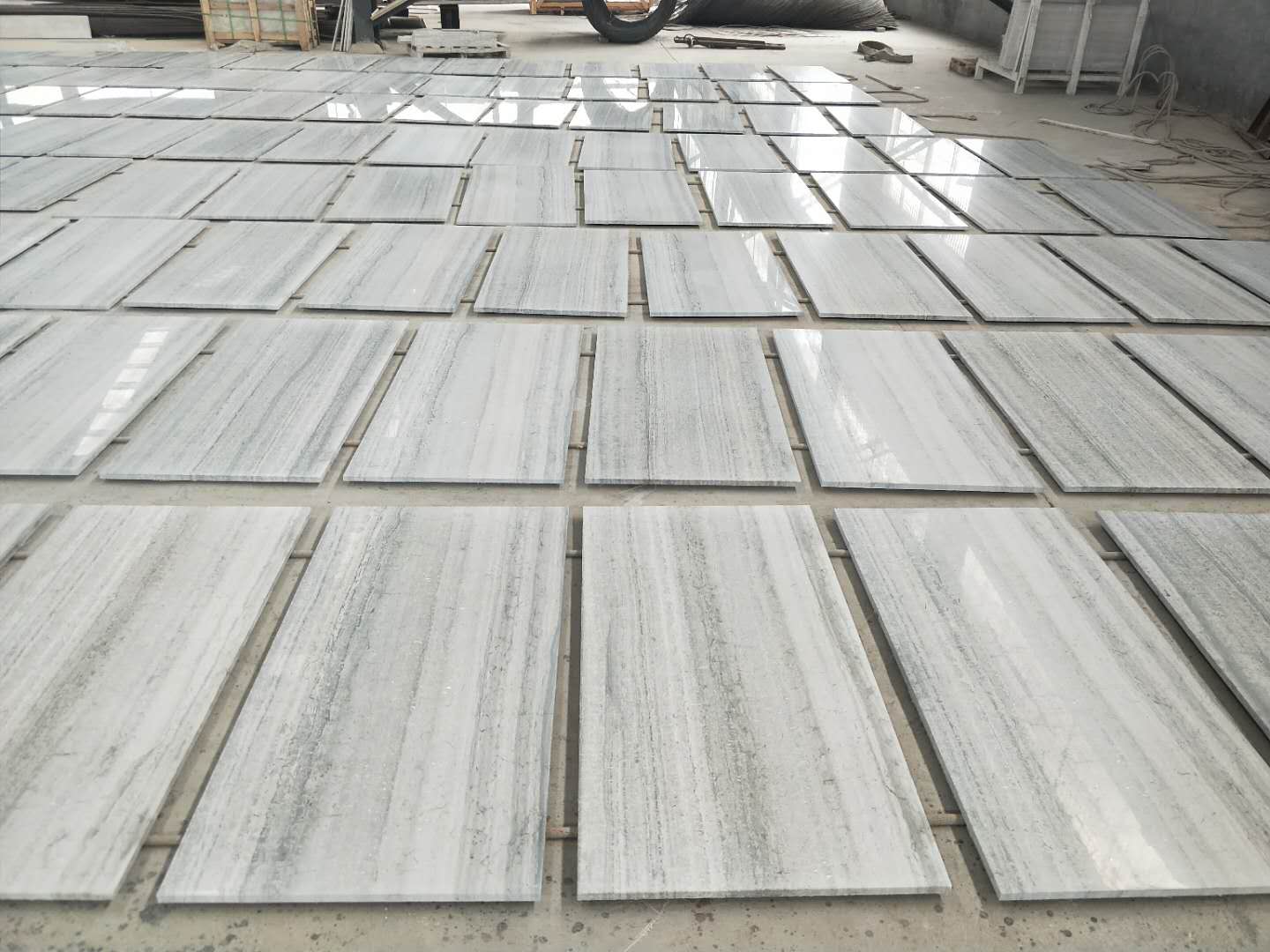 Blue Wood Vein Marble Tiles