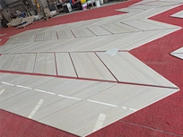 Wooden  marble