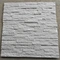 Crystal White Quartzite Culture Stone Black Strip Culture Stone