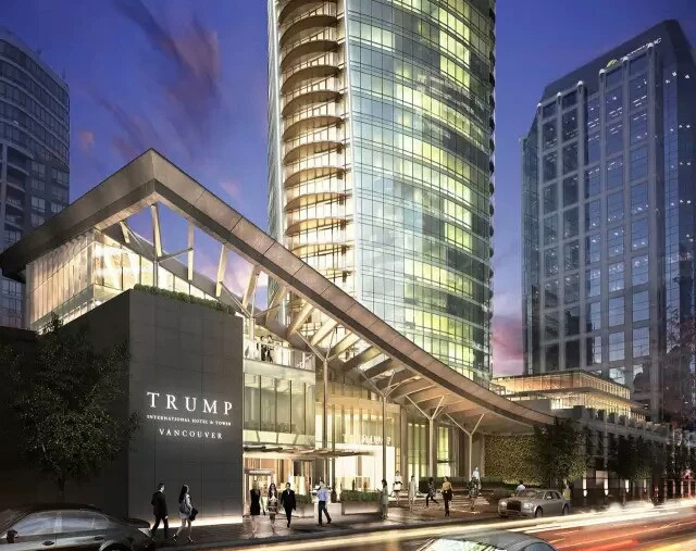 Trump Tower Trump Hotel in Vancouver Canada