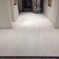 white marble style tiles