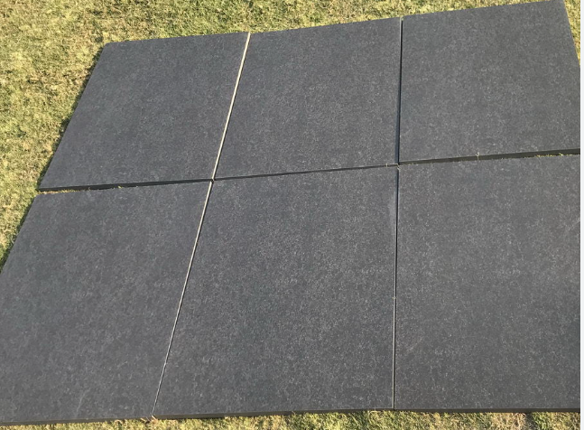 basalt paving slabs
