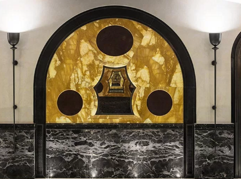 black portoro tiles