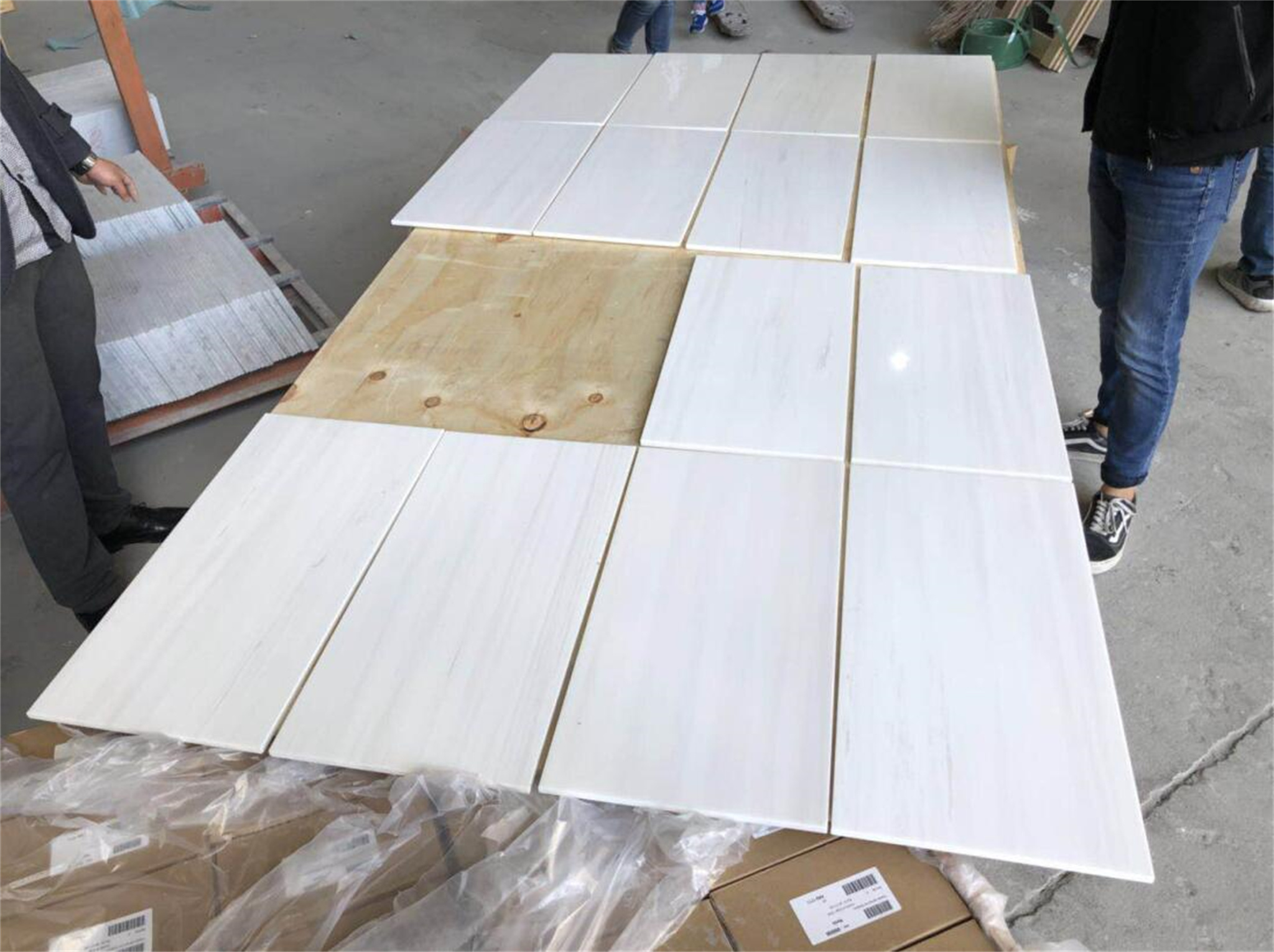 Dolomiti White Marble Tiles