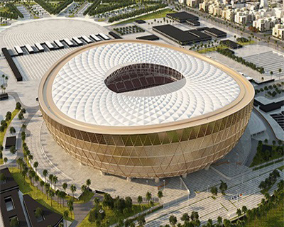 Lusail Stadium in Qatar