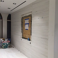 white marble style tiles