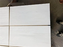 white marble style tiles