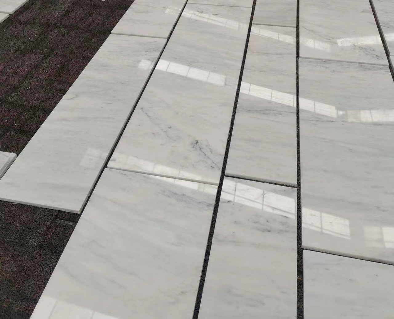 New Carrara White Marble Tiles