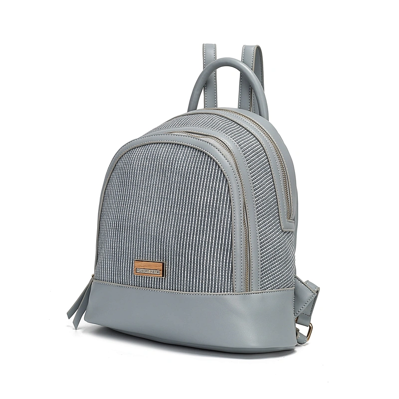 Women  PU Leather Mini Backpack Girls Rucksack Small Travel Backpack