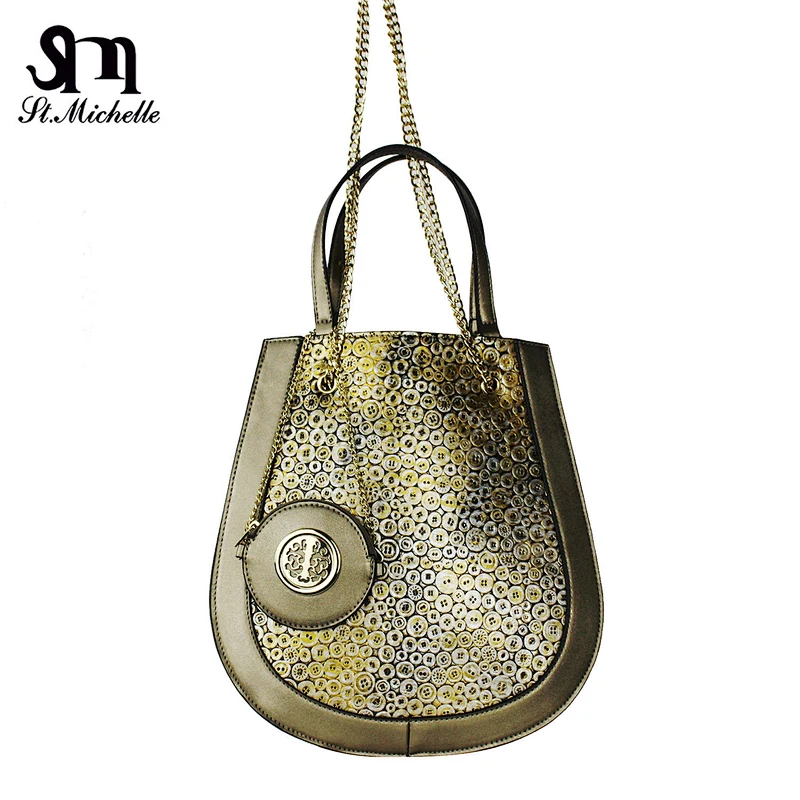 New style special material lady handbag