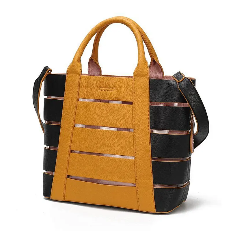 Wholesale 2020 luxury out PU basket handbags for shopping