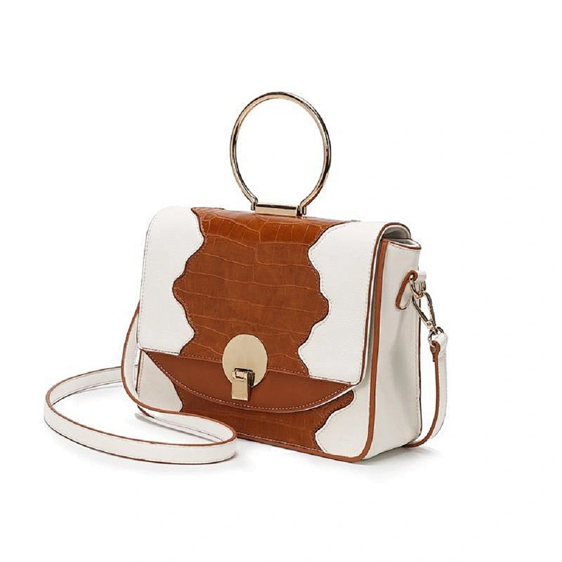 New Stylish Embossed Women's Bag Tote Sling Bag Crocodile PU Leather Lady Handbags For Sale