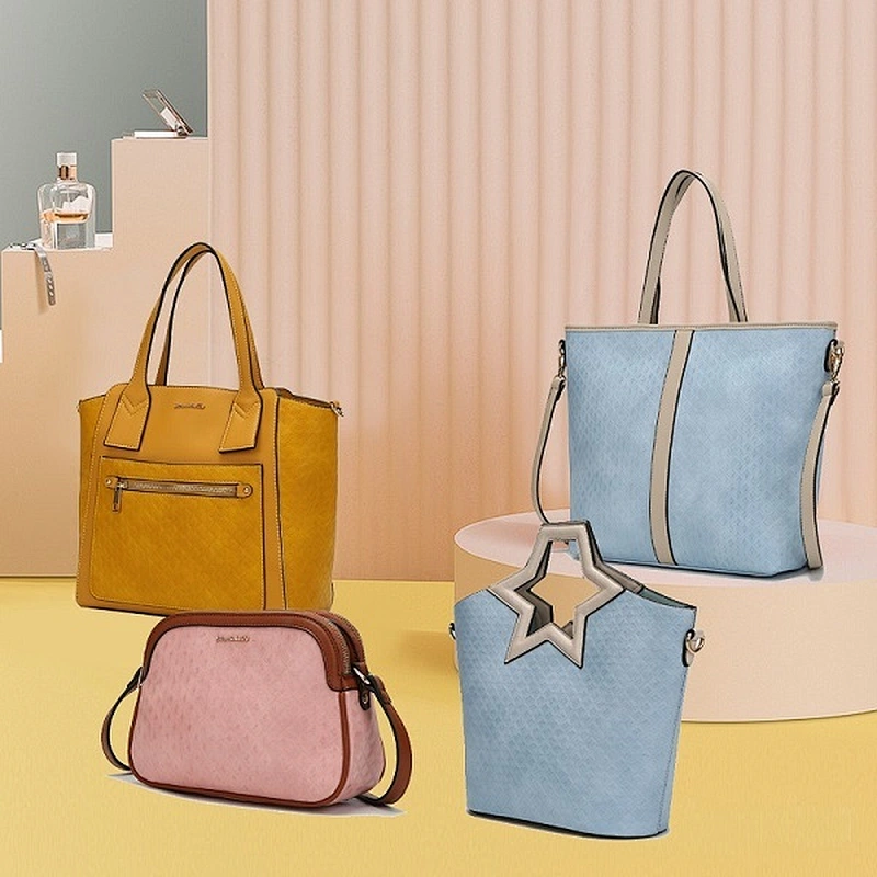 Factory oem Europe elegance simple casual ladies shopper tote bag for women