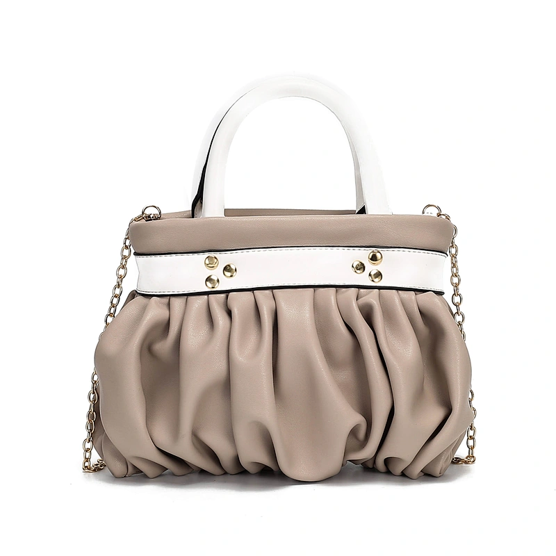 Women Shoulder Fashion Leather Bag Lady Cloud Bag
