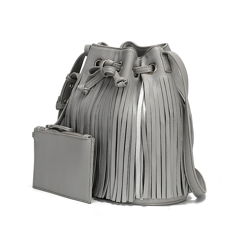 Woman Fringe Tassel  Crossbody Shoulder Bag