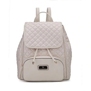 Fashion waterproof small backpacks for woman high quality shoulder bag with quilting PU leather backpack