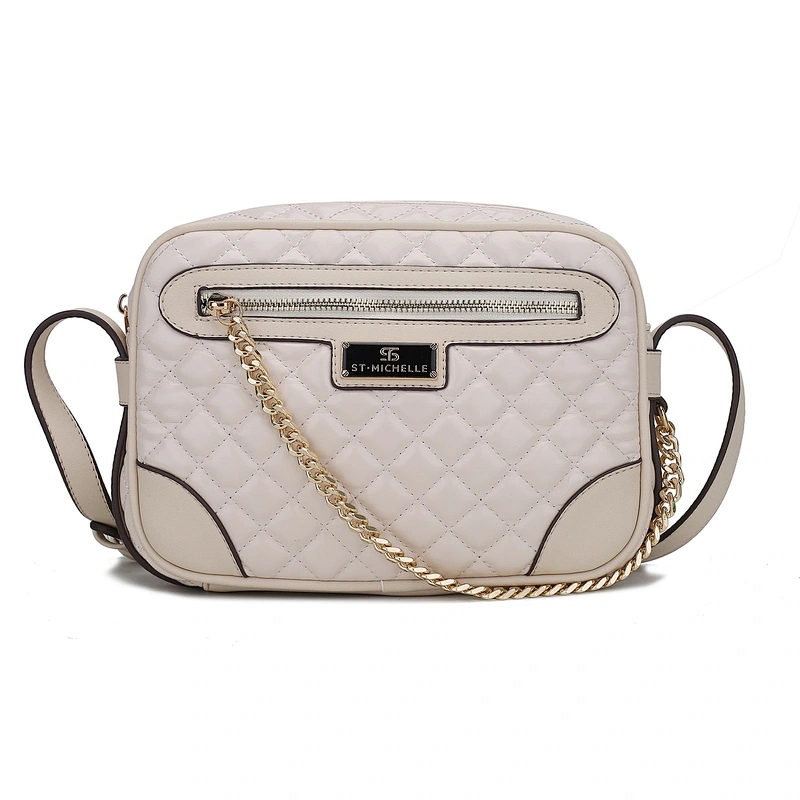 2020 Embroidery Small Square Chain PU Lady Bag Single Shoulder Bag
