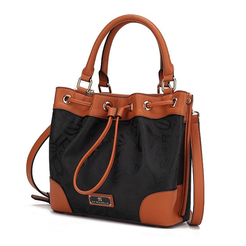 Wholesales Women's Single Shoulder Tassel Vintage Bucket Bag Large Capacity