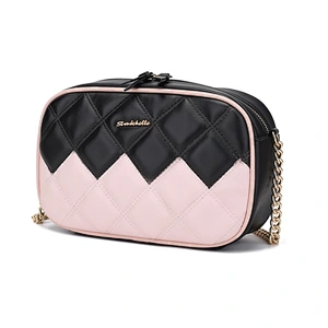 2020 new fashion embroidered line contrast color bag single-shoulder cross-body chain bag for women
