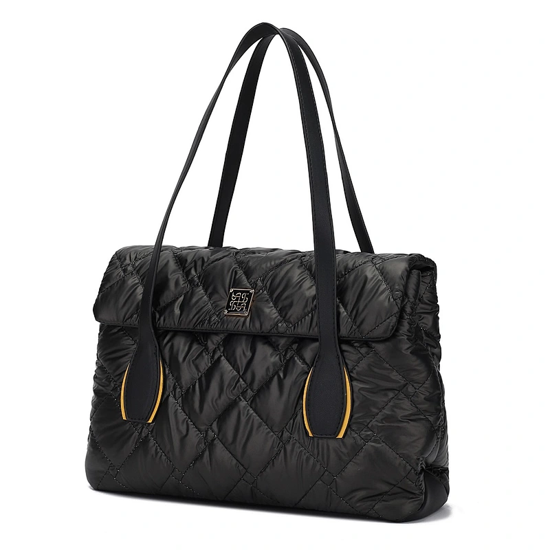 2020 winter lady handbag fashion high-capacity popular design space eiderdown cotton tote bag
