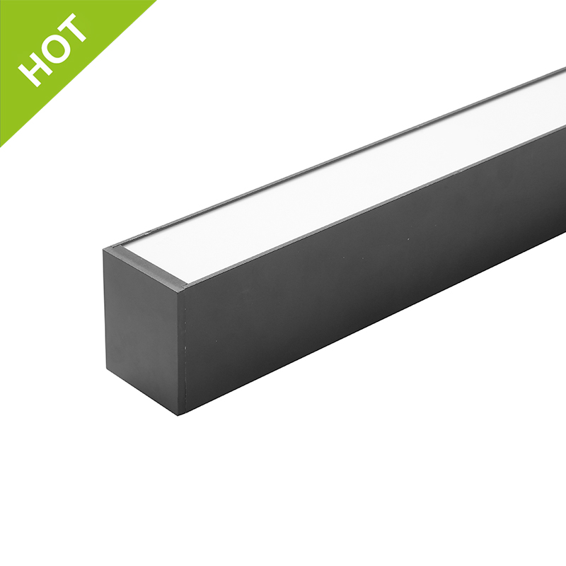 Linkable Led Linear Light, Suspended and wall mounted installations,