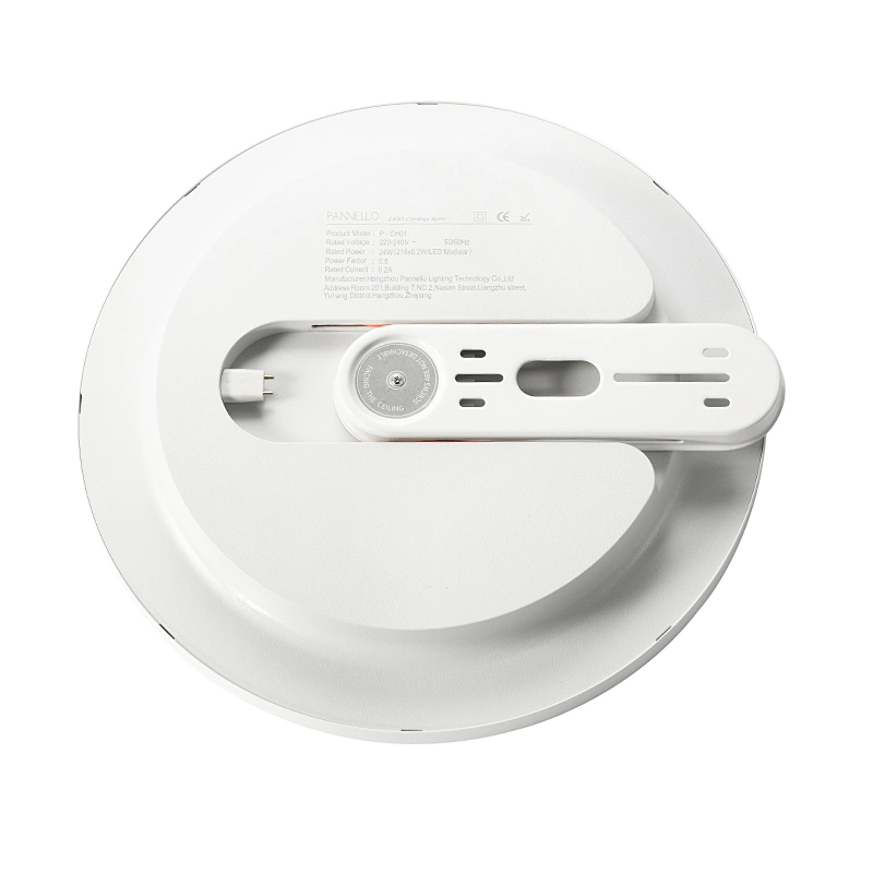LED Ceiling Light For Household, Slide-in bracket, Plug-in Wiring