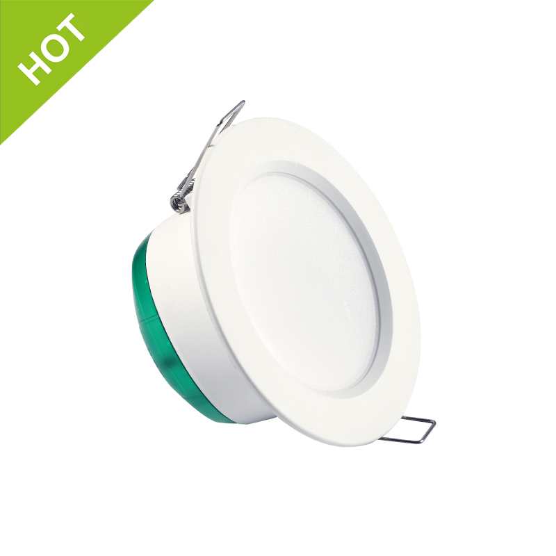 90mm CCT3,CCT4,CCT5 Dimmable downlight IC-4 IP44 ,with flex and plug