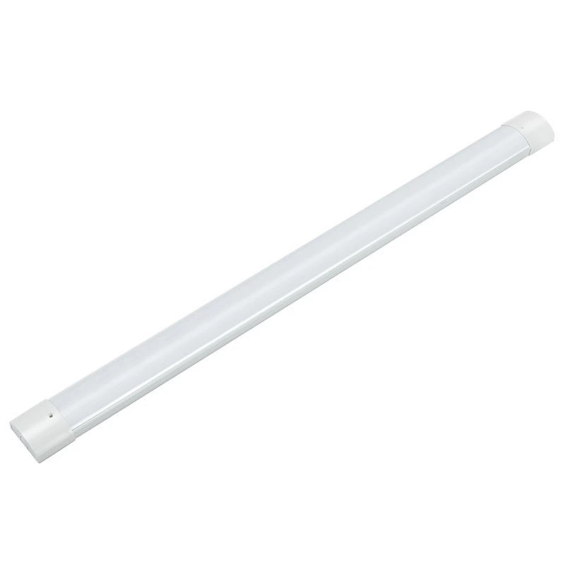IP20 Batten, Aluminium body, polycarbonate diffuser, Suitable for rear wiring