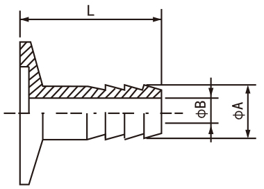 vacuum hose barb fittings, stainless hose barb, stainless steel hose barb fittings