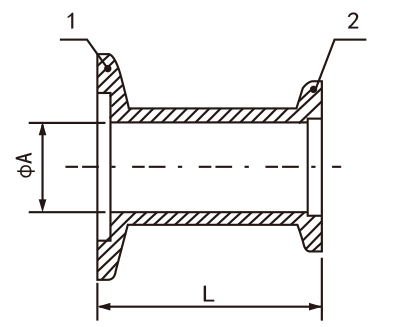 kf flange, kf25 flange, kf40 flange, kf16 flange
