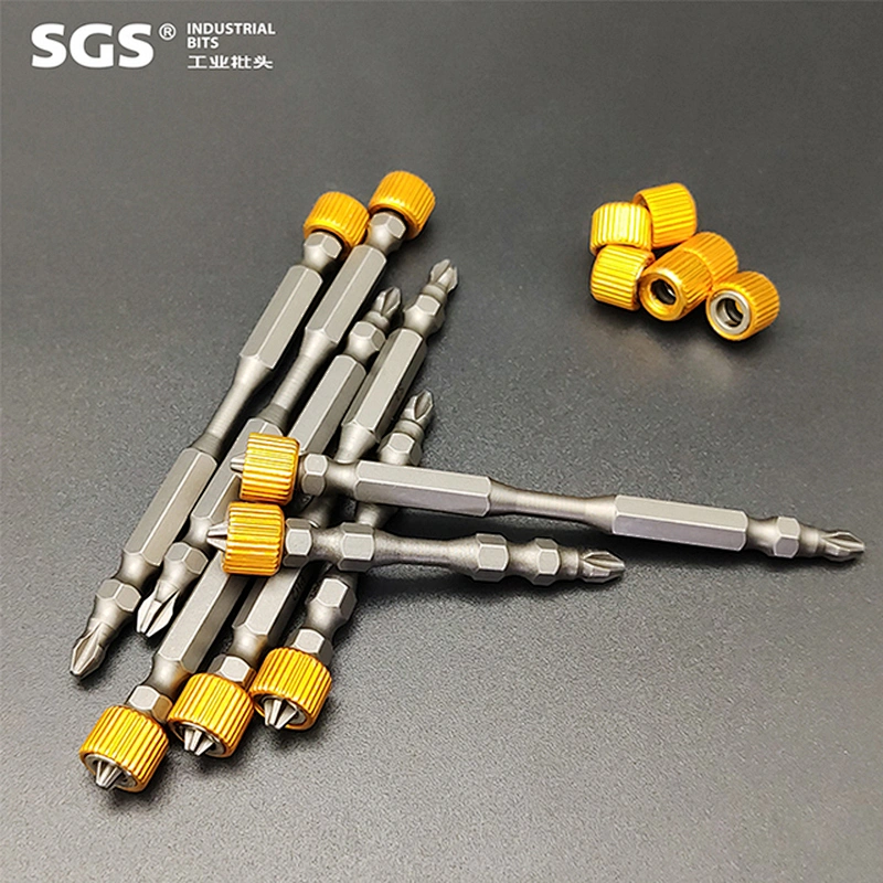 65mm PH2 Double head screwdriver bits of  strong magnetic ring