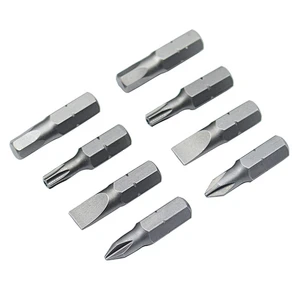 SGS 1/4 hexagonal rod S2 with magnetic 25mm batch nozzle single head cross one word plum blossom with hole inner hexagonal wind