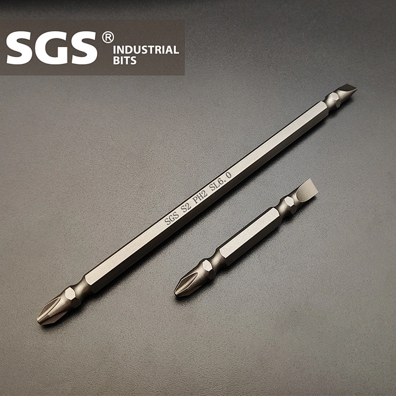 2019 electric series double head cross type S2 screwdriver bit