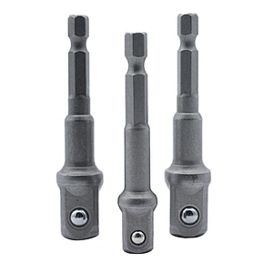 SGS 6.35mm series reinforced nut wrench 8mm deepened CR-V material pneumatic hexagon socket construction site