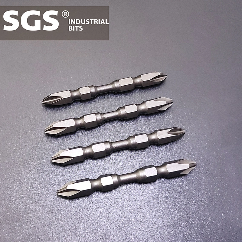 Industrial PH2 double head screwdriver set bit magnetic ring for screwdriver bit