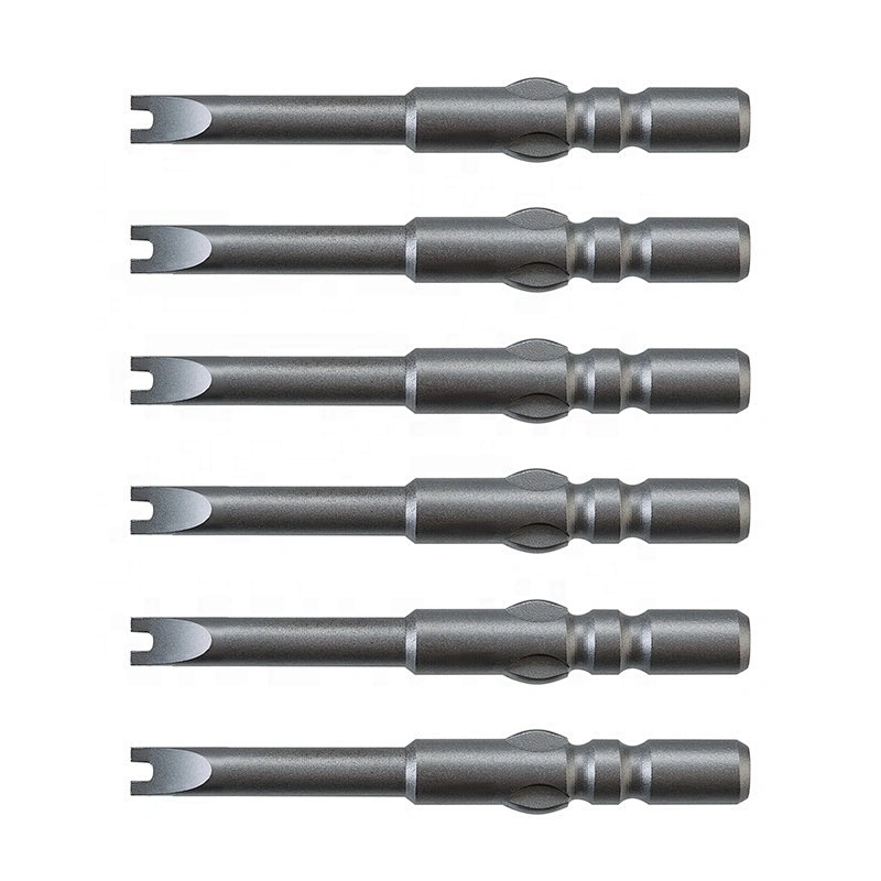 SGS factory direct sales 5mm electric U-shaped bit screwdriver bit bull insert anti-theft screw special bit multi screwdriver