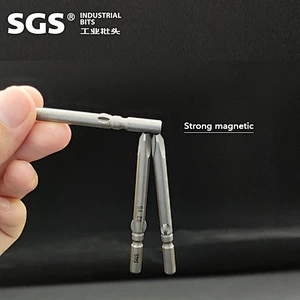 SGS factory direct sale 6mmY-shaped electric screwdriver  electric drill bit, screwdriver bit strong magnetic screwdriver